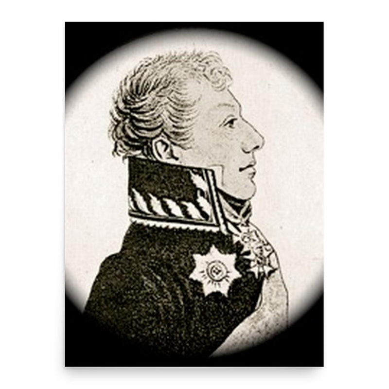 Charles de Suremain poster print, in size 18x24 inches.