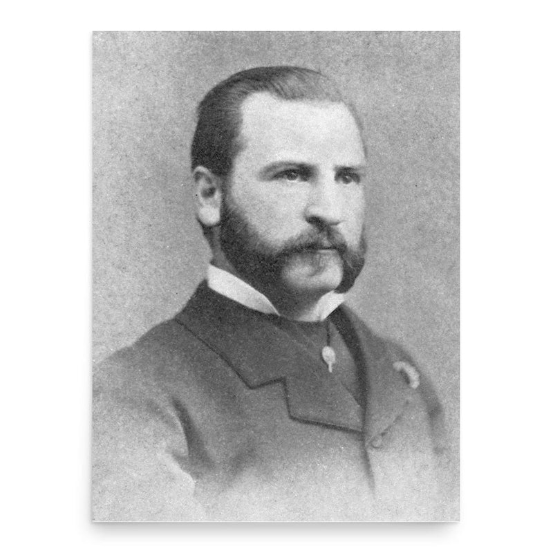 Charles de Young poster print, in size 18x24 inches.