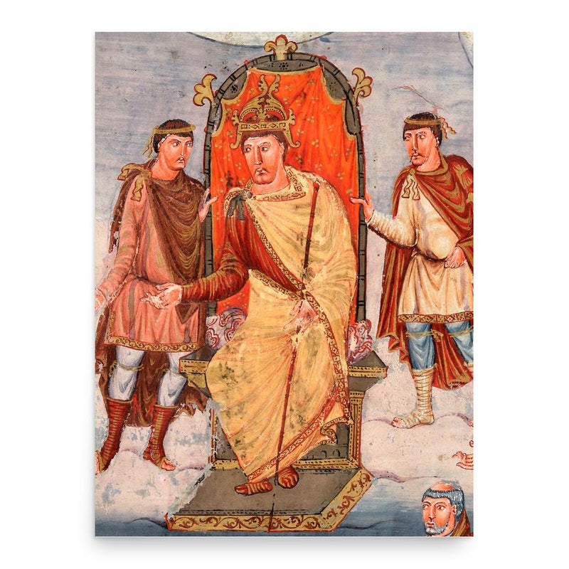 Charles the Bald poster print, in size 18x24 inches.