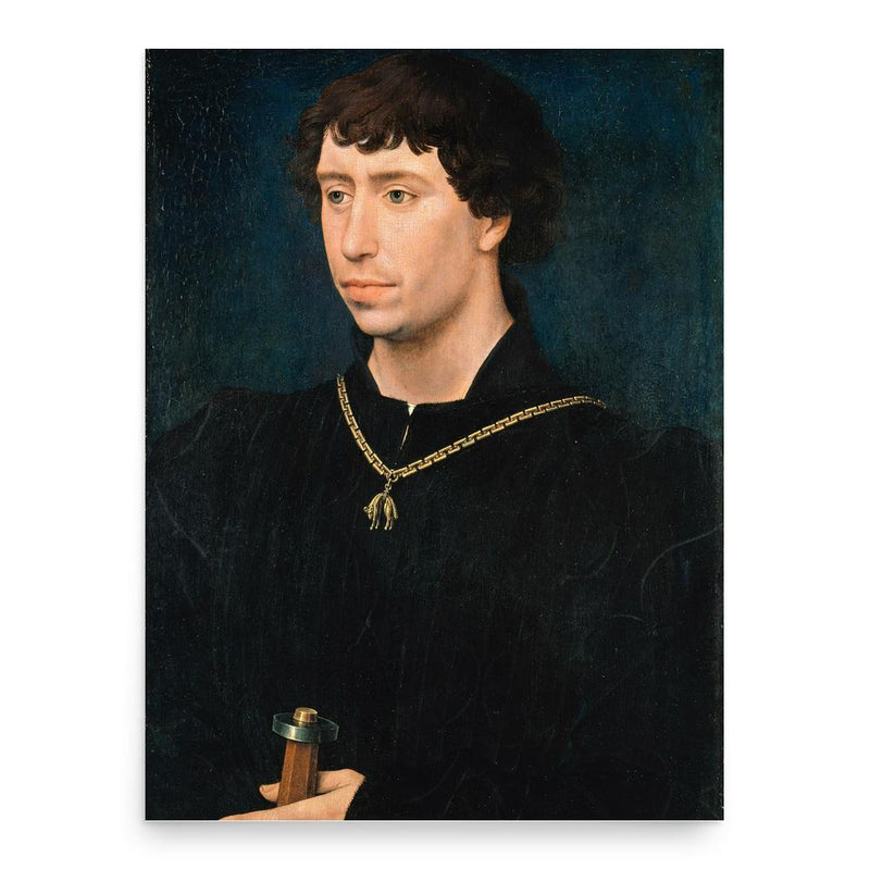 Charles the Bold poster print, in size 18x24 inches.