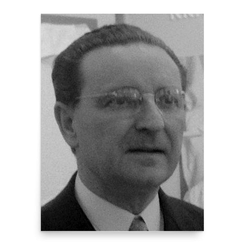 Charles van Rooy poster print, in size 18x24 inches.