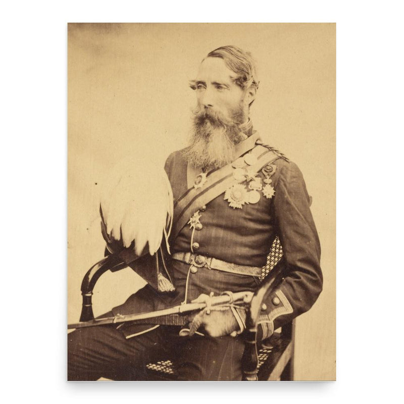 Charles van Straubenzee poster print, in size 18x24 inches.