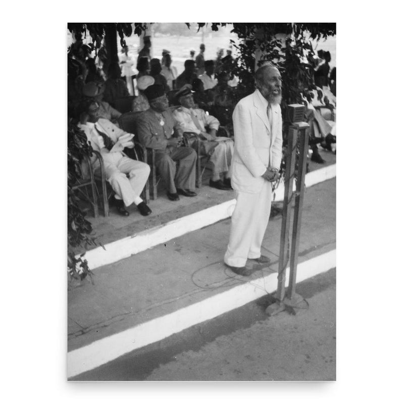 Charles van der Plas poster print, in size 18x24 inches.