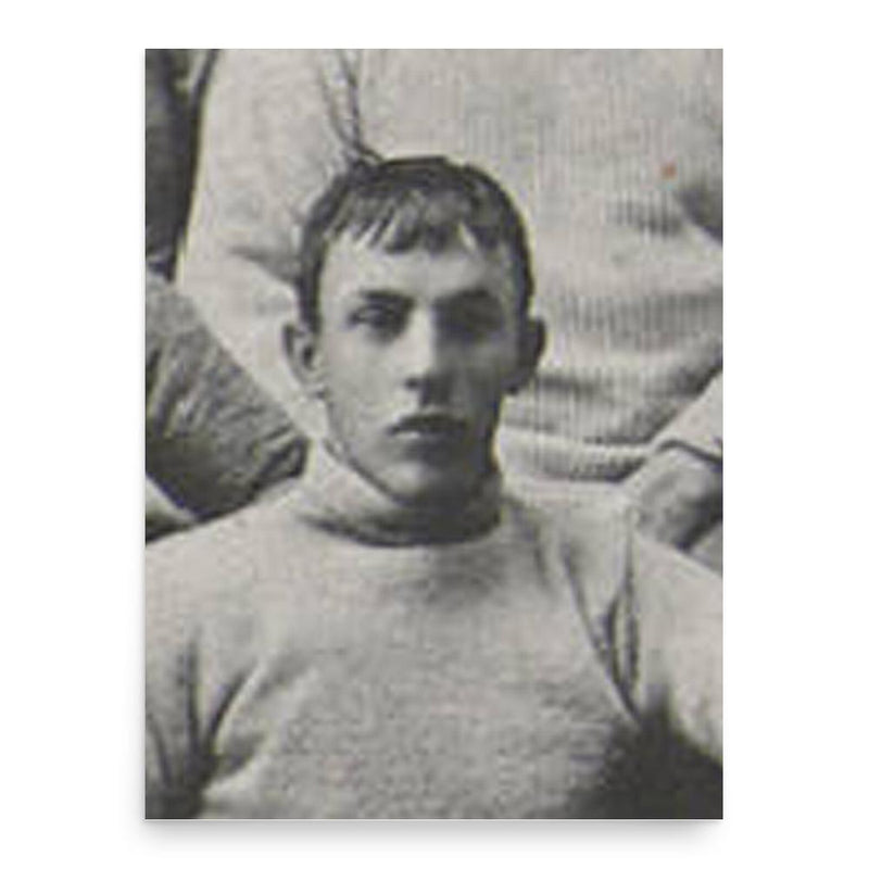 Charley Aull poster print, in size 18x24 inches.