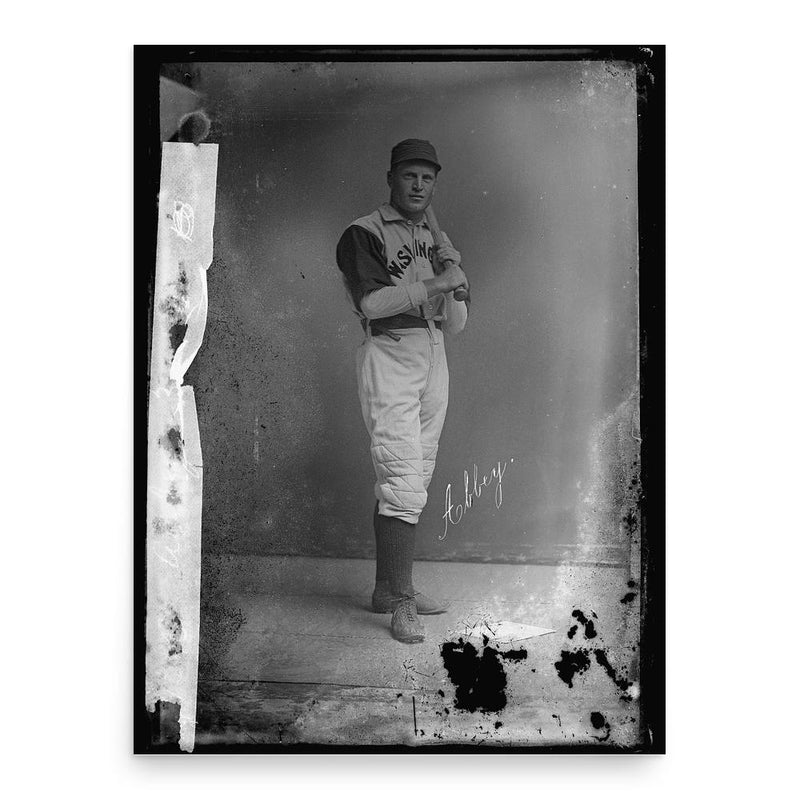 Charlie Abbey poster print, in size 18x24 inches.