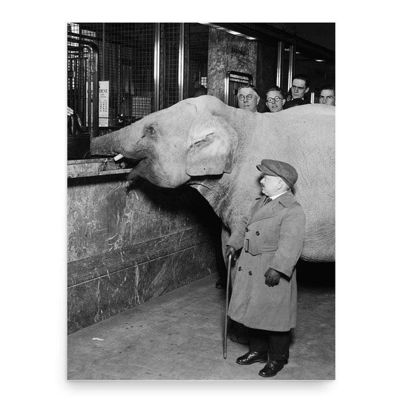 Charlie Becker poster print, in size 18x24 inches.