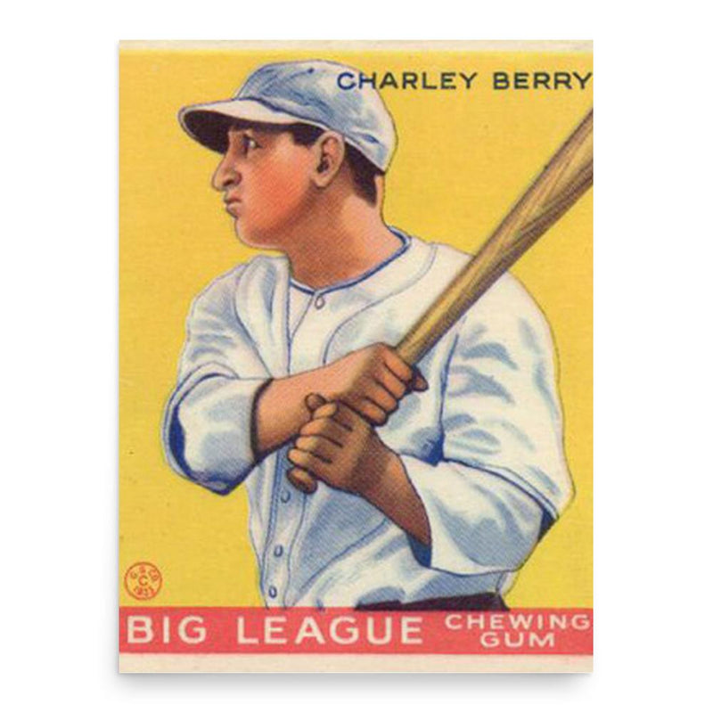 Charlie Berry poster print, in size 18x24 inches.