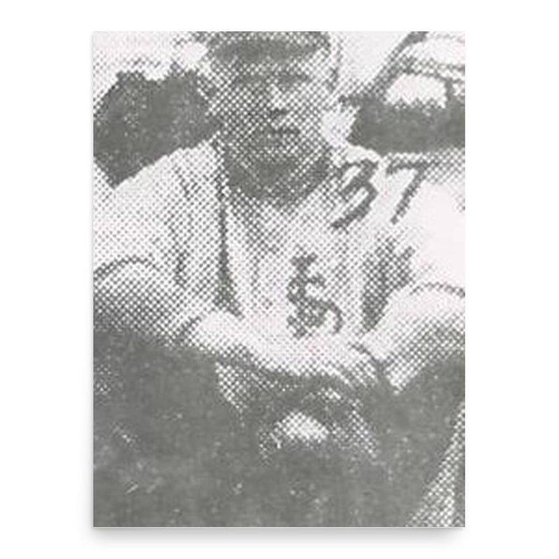 Charlie Bold poster print, in size 18x24 inches.