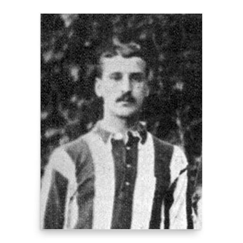 Charlie Bramley poster print, in size 18x24 inches.