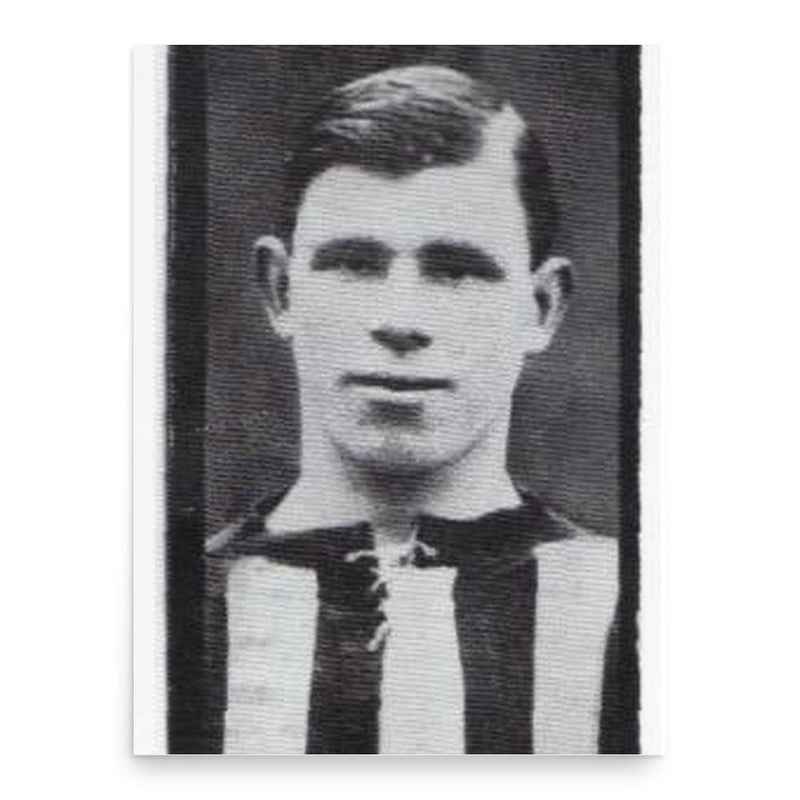 Charlie Buchan poster print, in size 18x24 inches.