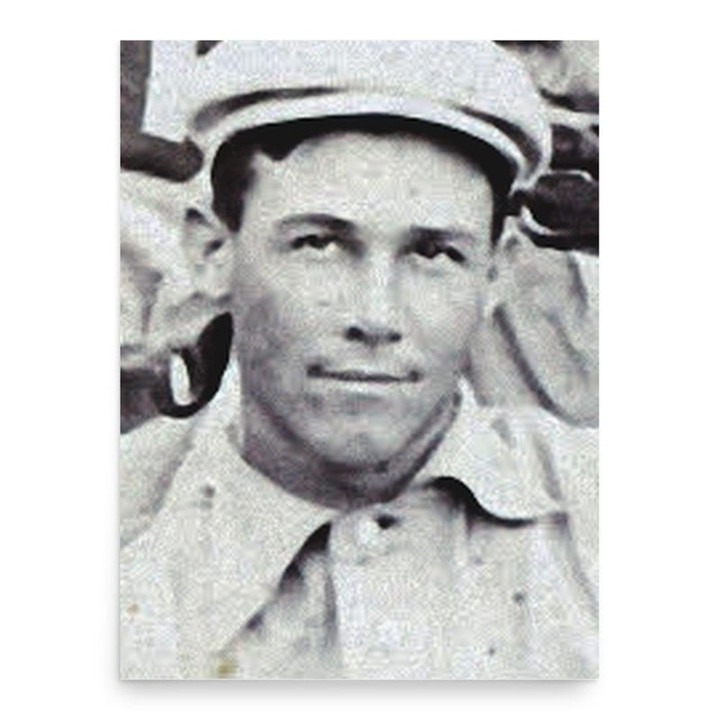 Charlie Buelow poster print, in size 18x24 inches.