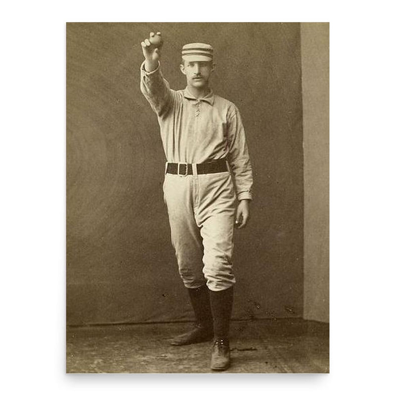 Charlie Buffinton poster print, in size 18x24 inches.