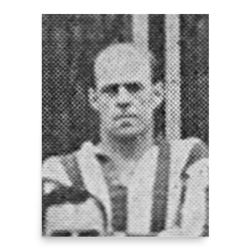 Charlie Butler poster print, in size 18x24 inches.