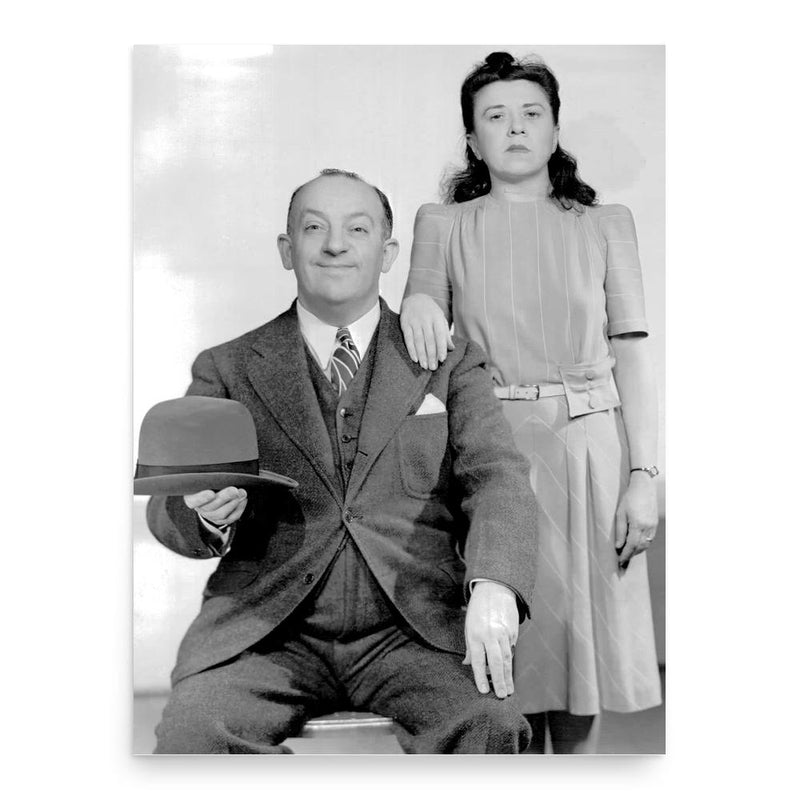 Charlie Cantor poster print, in size 18x24 inches.