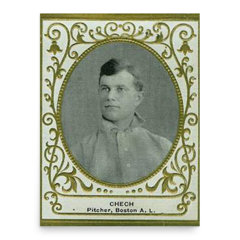 Charlie Chech poster print, in size 18x24 inches.