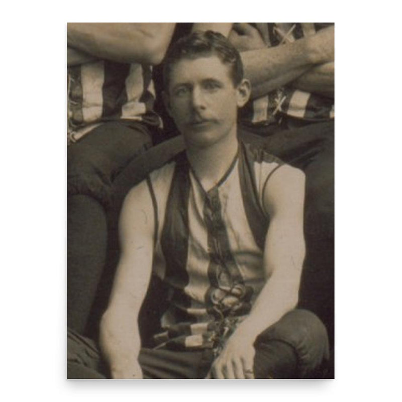 Charlie Dow poster print, in size 18x24 inches.