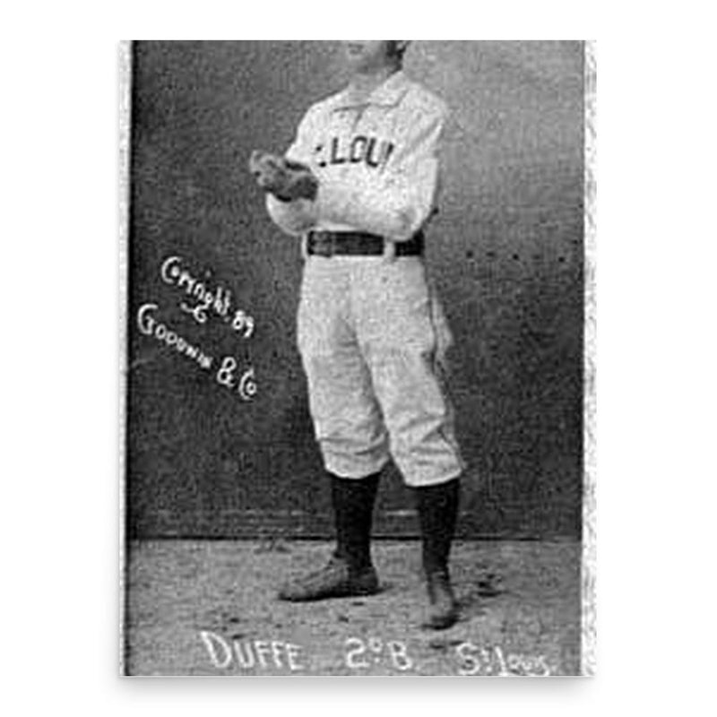 Charlie Duffee poster print, in size 18x24 inches.