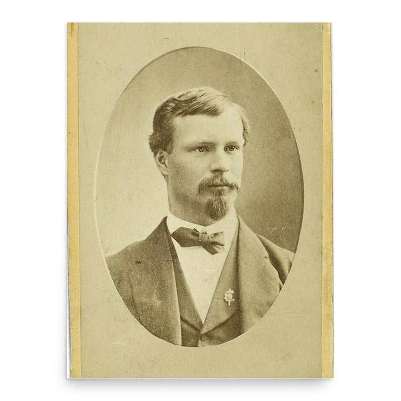 Charlie Gould poster print, in size 18x24 inches.