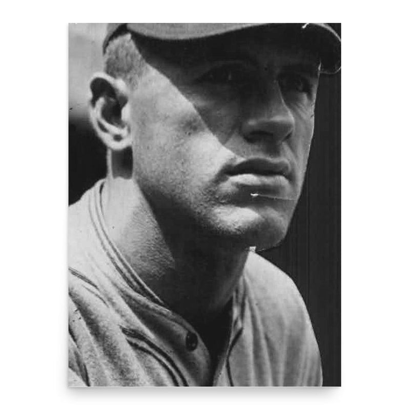 Charlie Grimm poster print, in size 18x24 inches.