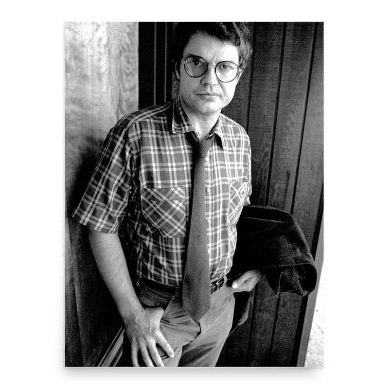 Charlie Haden poster print, in size 18x24 inches.