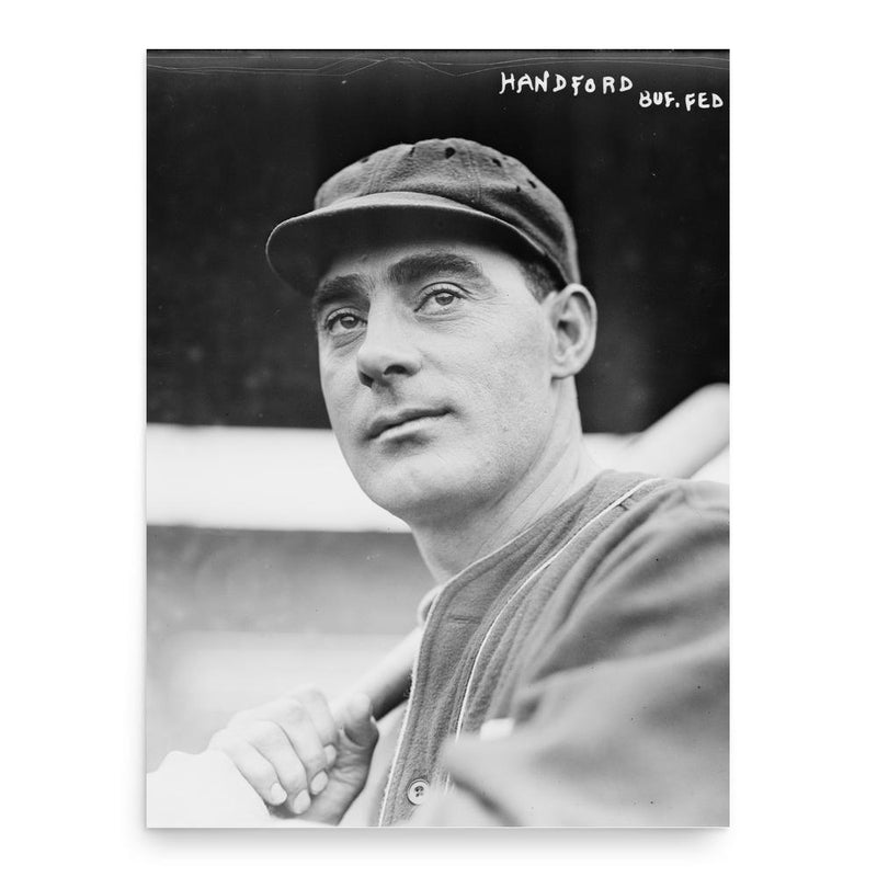 Charlie Hanford poster print, in size 18x24 inches.