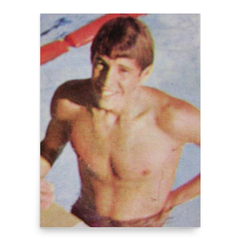 Charlie Hickcox poster print, in size 18x24 inches.