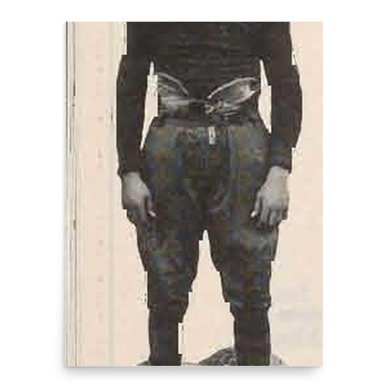 Charlie Honaker poster print, in size 18x24 inches.