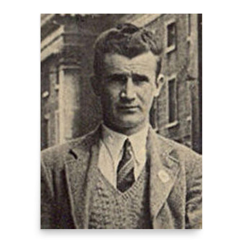 Charlie Kerins poster print, in size 18x24 inches.