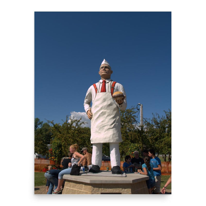 Charlie Nagreen poster print, in size 18x24 inches.