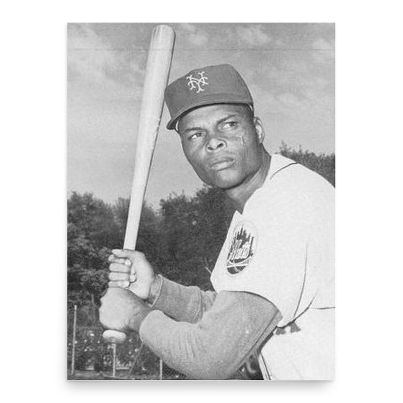 Charlie Neal poster print, in size 18x24 inches.