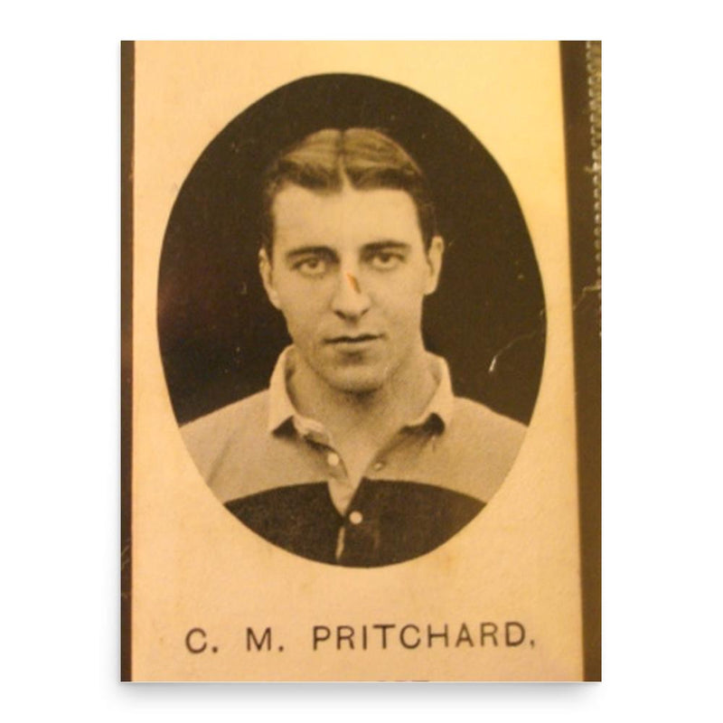 Charlie Pritchard poster print, in size 18x24 inches.