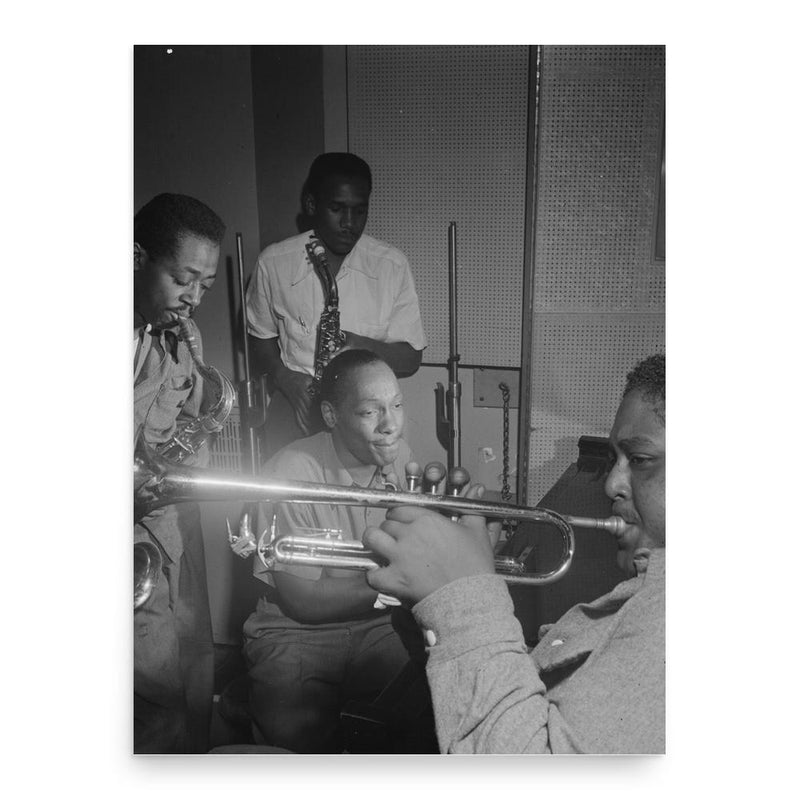 Charlie Rouse poster print, in size 18x24 inches.