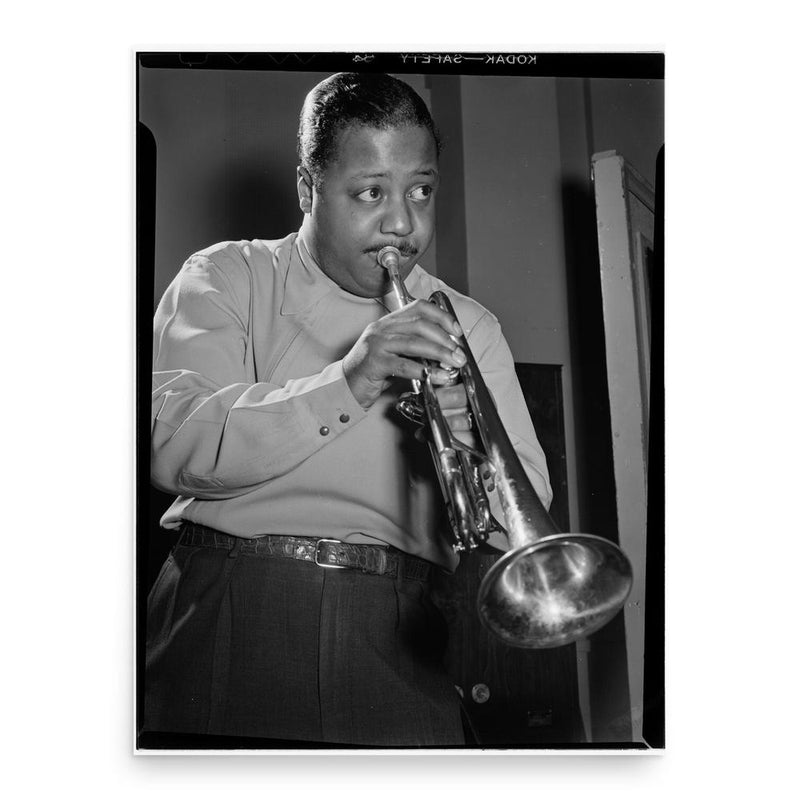 Charlie Shavers poster print, in size 18x24 inches.