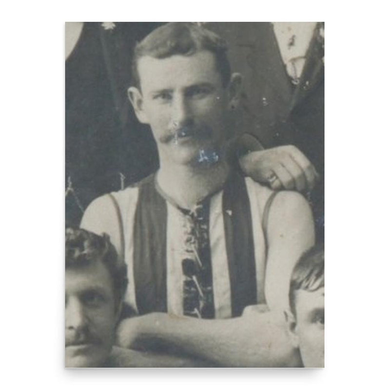 Charlie Sime poster print, in size 18x24 inches.