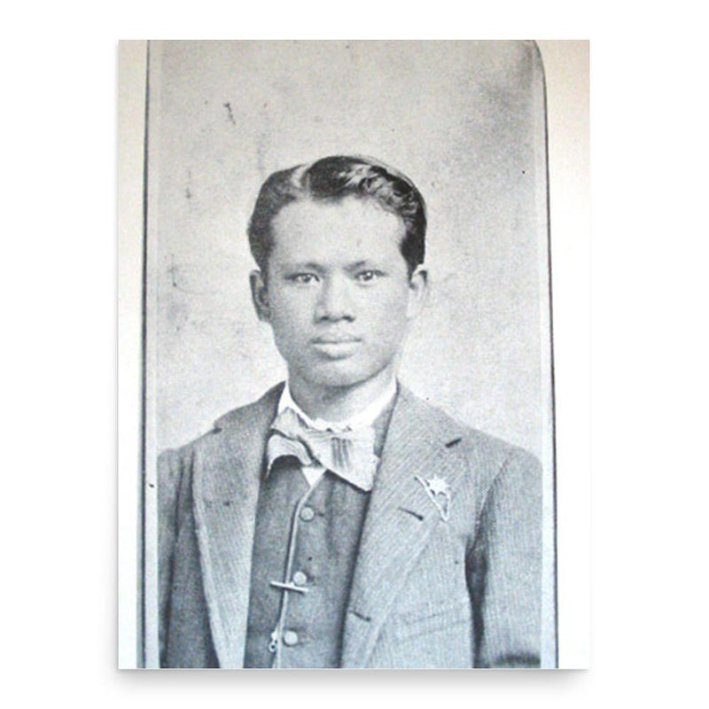 Charlie Soong poster print, in size 18x24 inches.