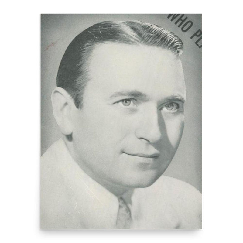 Charlie Spivak poster print, in size 18x24 inches.