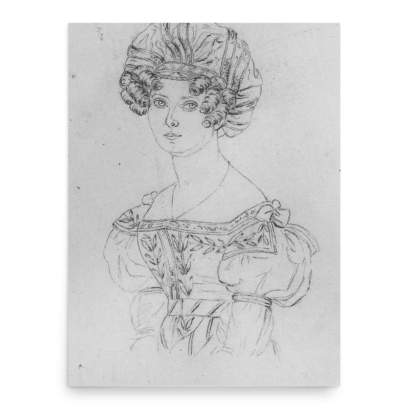 Charlotta Eriksson poster print, in size 18x24 inches.