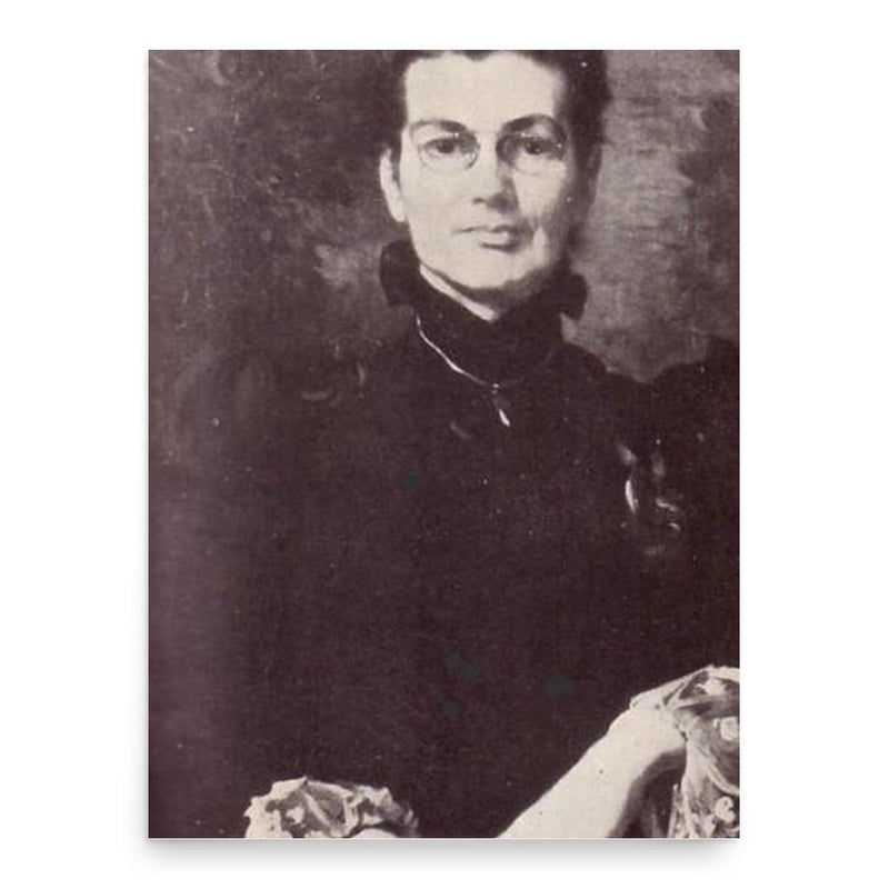 Charlotte Anne Moberly poster print, in size 18x24 inches.