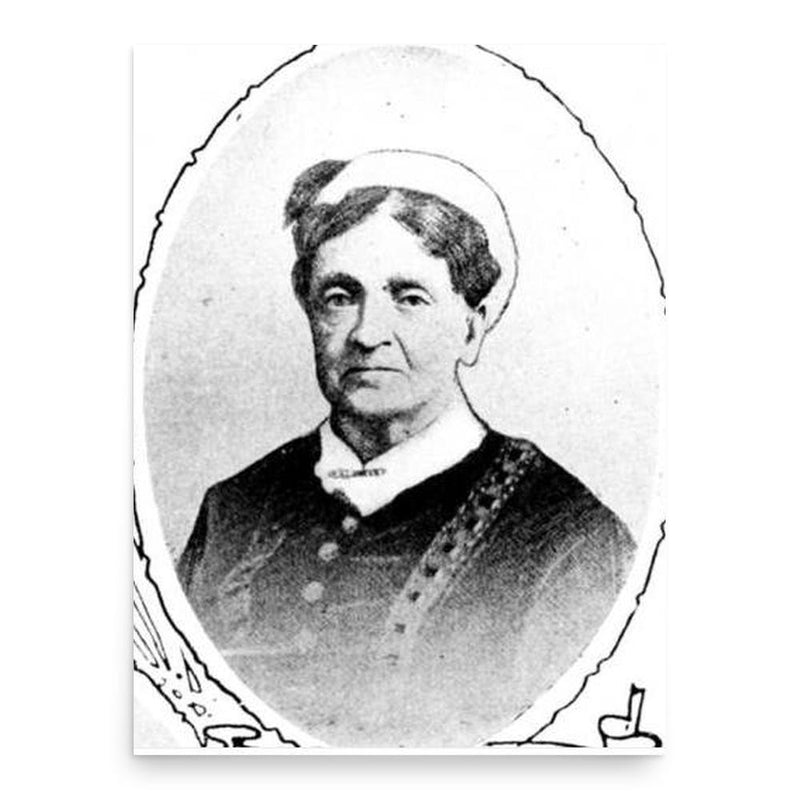 Charlotte Baldwin Allen poster print, in size 18x24 inches.