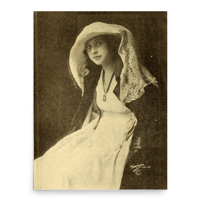 Charlotte Burton poster print, in size 18x24 inches.