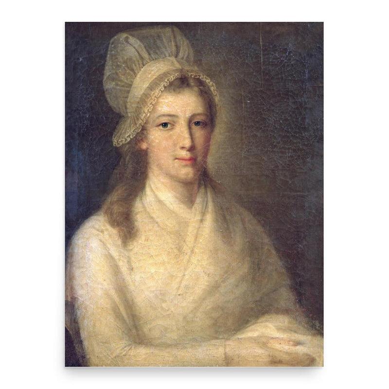 Charlotte Corday poster print, in size 18x24 inches.