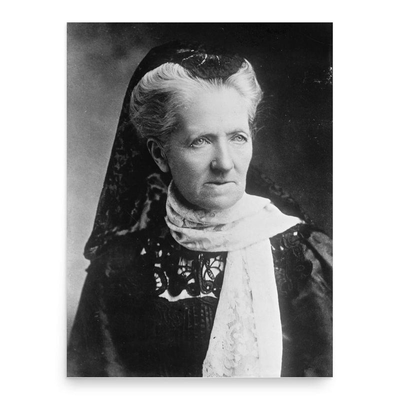 Charlotte Despard poster print, in size 18x24 inches.