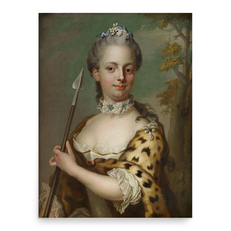 Charlotte Du Rietz poster print, in size 18x24 inches.