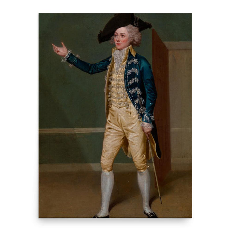 Charlotte Goodall poster print, in size 18x24 inches.