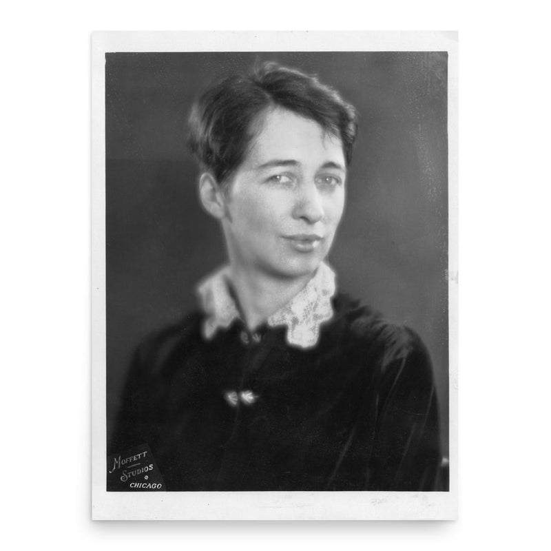 Charlotte Gower Chapman poster print, in size 18x24 inches.