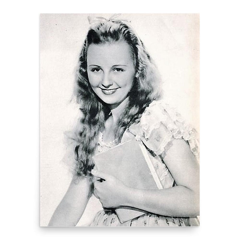 Charlotte Henry poster print, in size 18x24 inches.