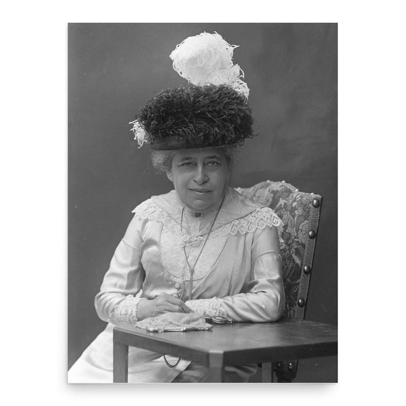 Charlotte Jacobs poster print, in size 18x24 inches.