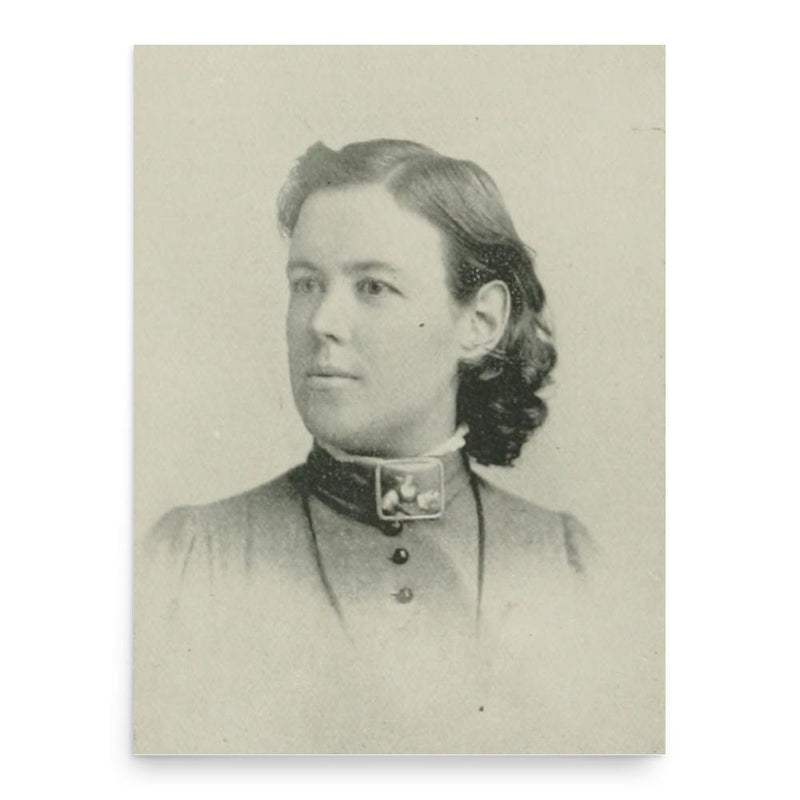 Charlotte Johnson Baker poster print, in size 18x24 inches.