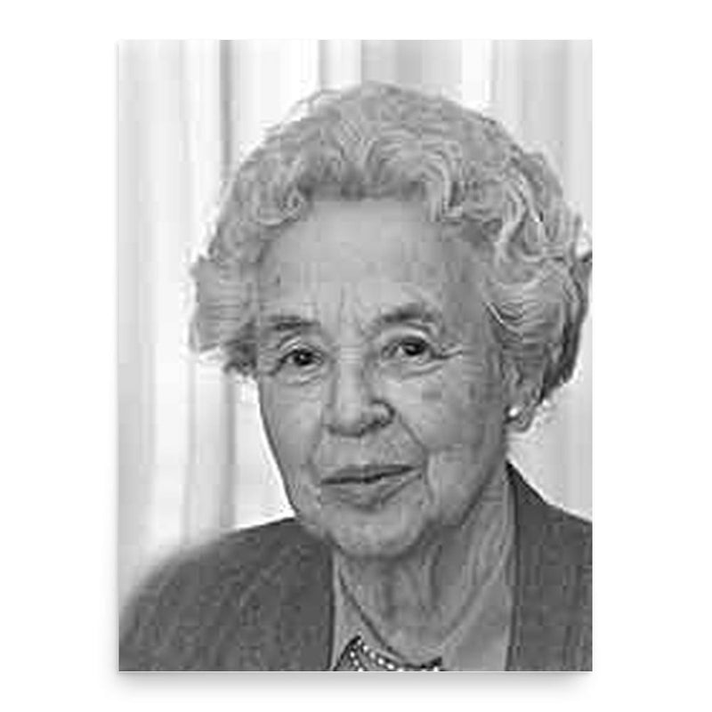 Charlotte Jolles poster print, in size 18x24 inches.