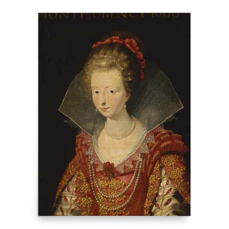 Charlotte Marguerite de Montmorency poster print, in size 18x24 inches.